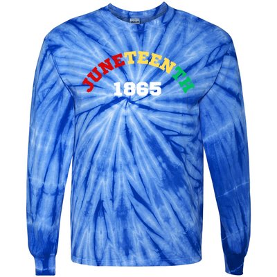 Junenth 1865 Gift Tie-Dye Long Sleeve Shirt