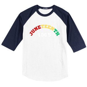 Junenth 1865 Gift Baseball Sleeve Shirt