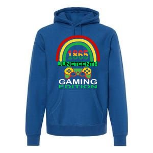 Juneteenth 1865 Gaming Game Lover Meaningful Gift Premium Hoodie