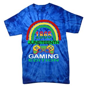 Juneteenth 1865 Gaming Game Lover Meaningful Gift Tie-Dye T-Shirt