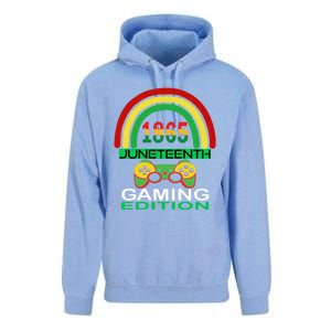 Juneteenth 1865 Gaming Game Lover Meaningful Gift Unisex Surf Hoodie