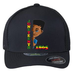 Juneteenth 1865 Hidden Looks Freedom Black Gift Flexfit Unipanel Trucker Cap