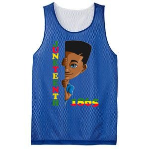 Juneteenth 1865 Hidden Looks Freedom Black Gift Mesh Reversible Basketball Jersey Tank