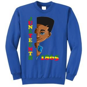 Juneteenth 1865 Hidden Looks Freedom Black Gift Tall Sweatshirt