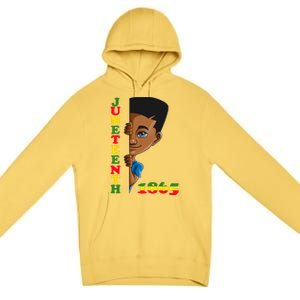 Juneteenth 1865 Hidden Looks Freedom Black Gift Premium Pullover Hoodie