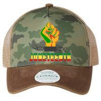 Juneteenth 1865 Hands In Chain Legacy Tie Dye Trucker Hat