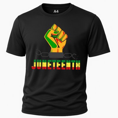 Juneteenth 1865 Hands In Chain Performance Shirt