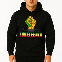 Juneteenth 1865 Hands In Chain Hoodie