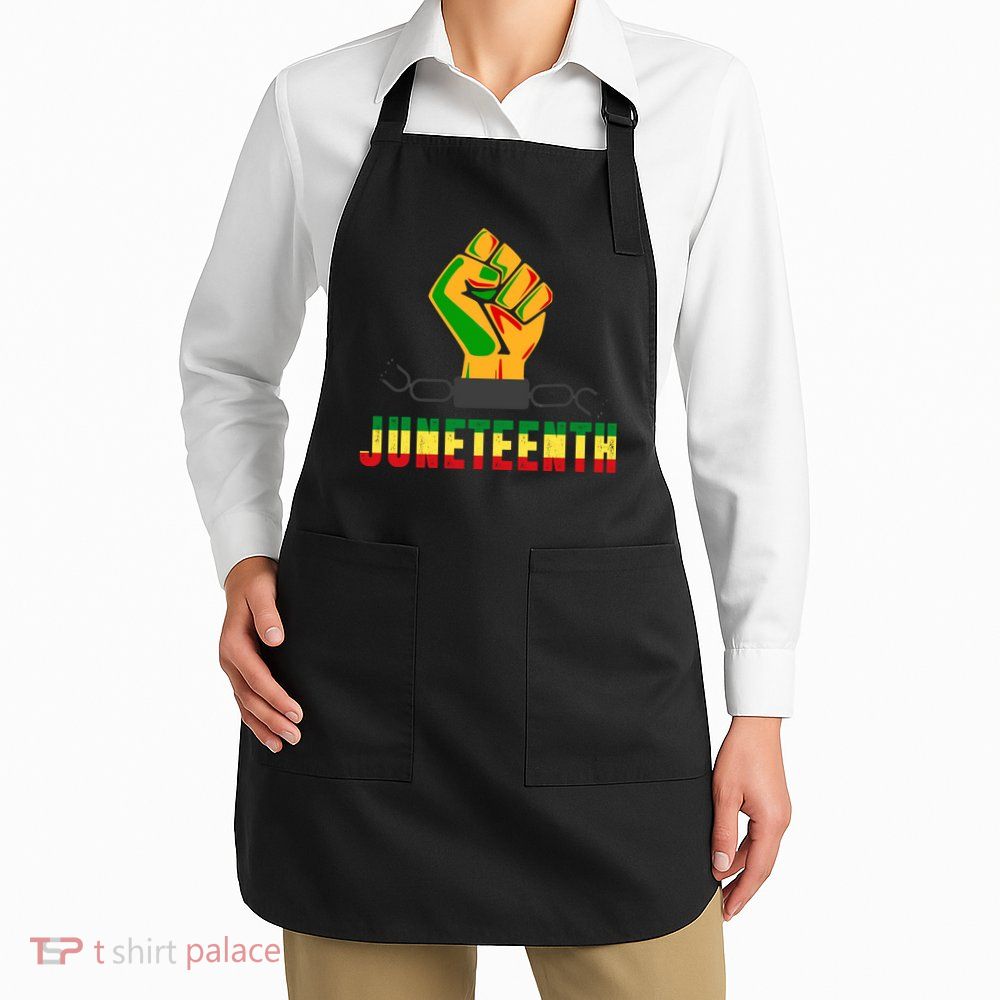 Juneteenth 1865 Hands In Chain Apron