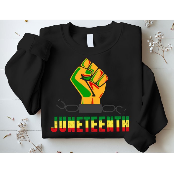 Juneteenth 1865 Hands In Chain Sweatshirt