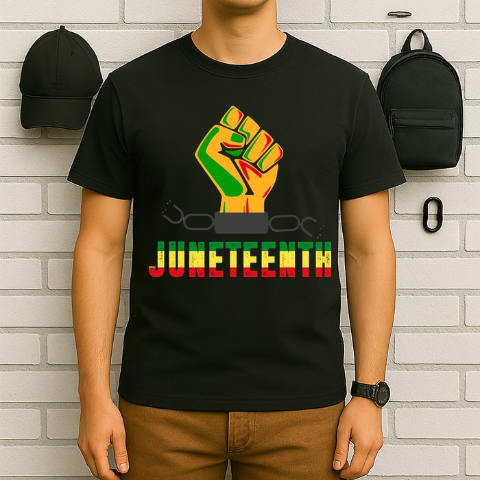 Juneteenth 1865 Hands In Chain T-Shirt