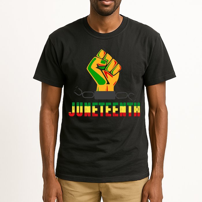 Juneteenth 1865 Hands In Chain Tall T-Shirt