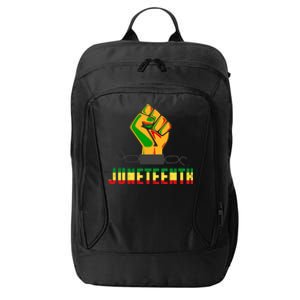 Juneteenth 1865 Hands In Chain City Backpack