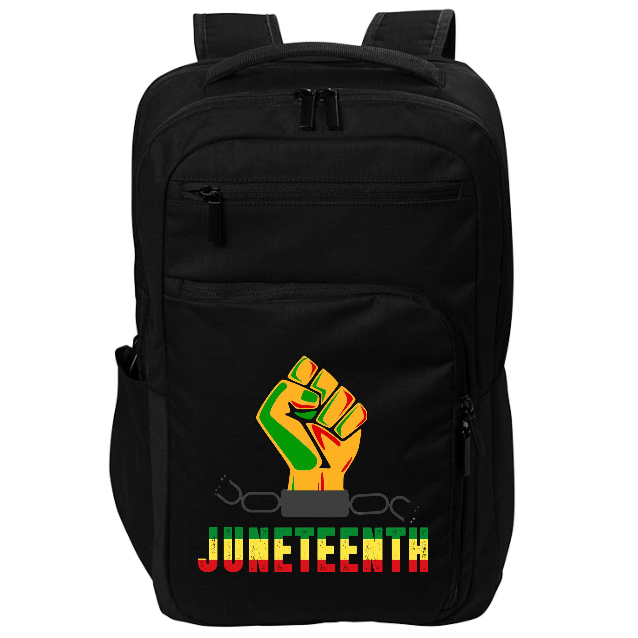 Juneteenth 1865 Hands In Chain Impact Tech Backpack