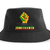 Juneteenth 1865 Hands In Chain Sustainable Bucket Hat