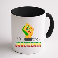 Juneteenth 1865 Hands In Chain Mug