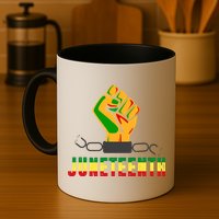 Juneteenth 1865 Hands In Chain Mug