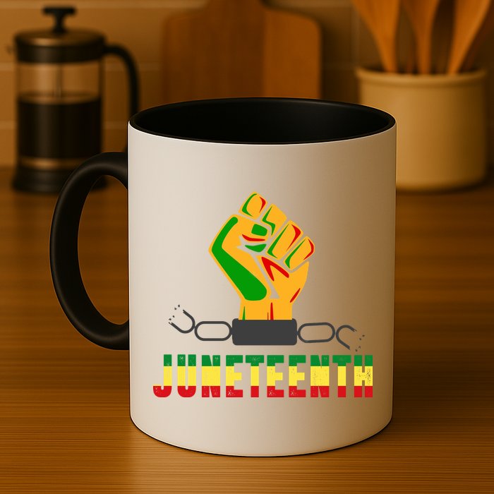 Juneteenth 1865 Hands In Chain Mug