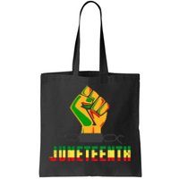 Juneteenth 1865 Hands In Chain Tote Bag