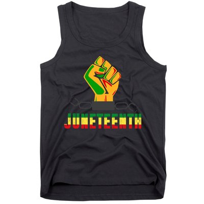 Juneteenth 1865 Hands In Chain Tank Top