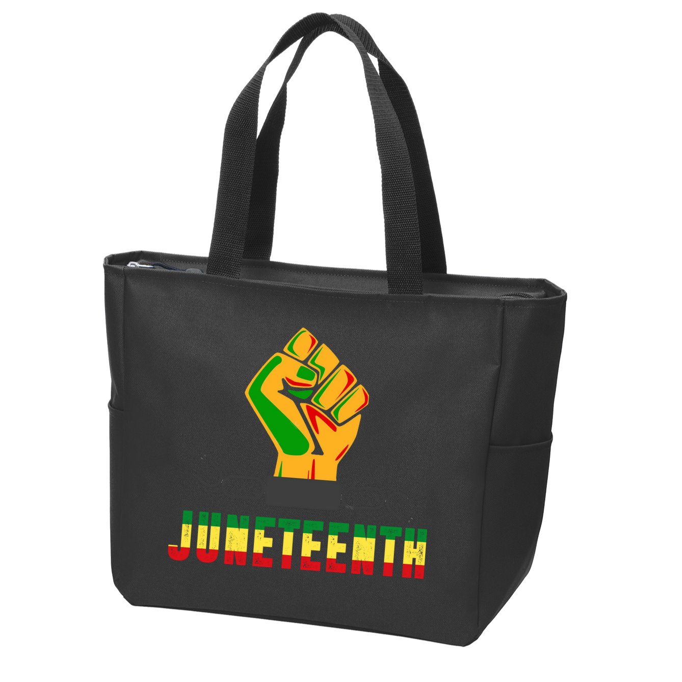 Juneteenth 1865 Hands In Chain Zip Tote Bag