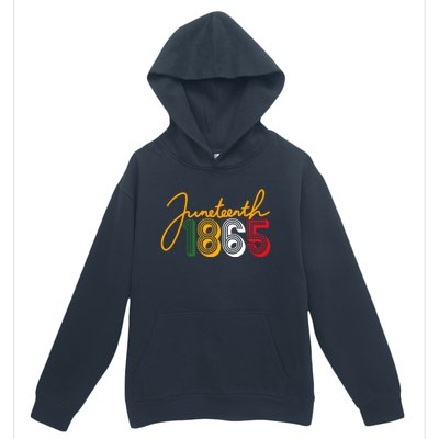 Junenth 1865 Is My Independence Black Women Black Pride Urban Pullover Hoodie