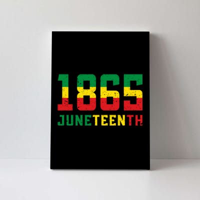 Juneteenth 1865 Independence Day Celebration Canvas