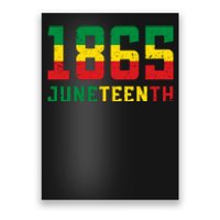 Juneteenth 1865 Independence Day Celebration Poster