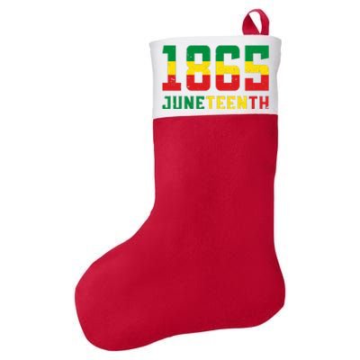 Juneteenth 1865 Independence Day Celebration Felt Holiday Christmas Stocking