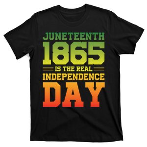 Juneteenth 1865 Is The Real Independence Day T-Shirt