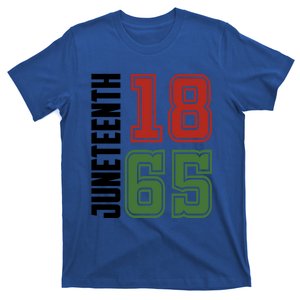 Juneteenth 1865 Independence Black African American Freedom Gift T-Shirt