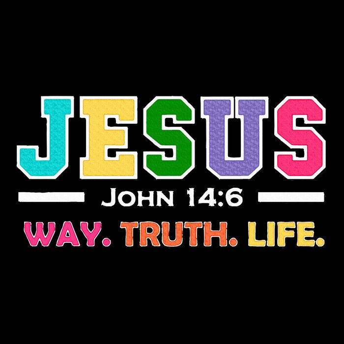 John 146 Jesus Is The Way Truth And Life His Banner Is Love Cooling Performance Long Sleeve Crew