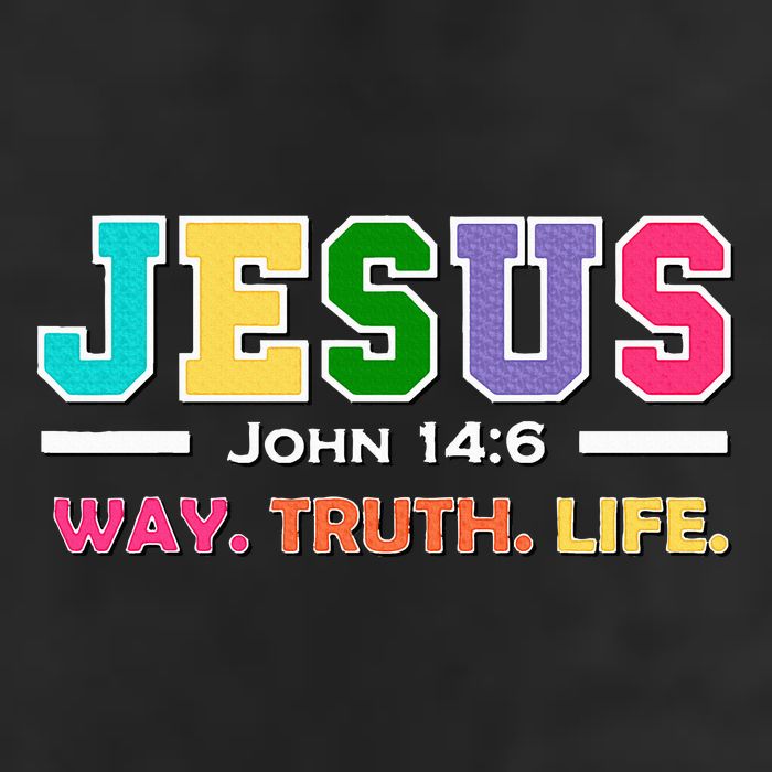 John 146 Jesus Is The Way Truth And Life His Banner Is Love Golf Towel