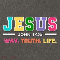 John 146 Jesus Is The Way Truth And Life His Banner Is Love Cotton Canvas Backpack