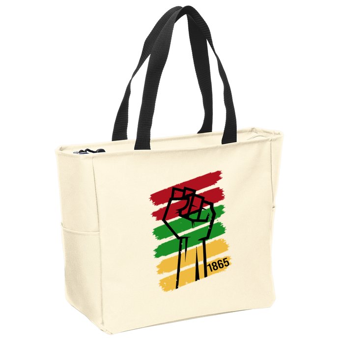 Juneteenth 1865 Zip Tote Bag