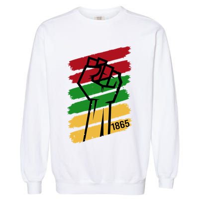 Juneteenth 1865 Garment-Dyed Sweatshirt