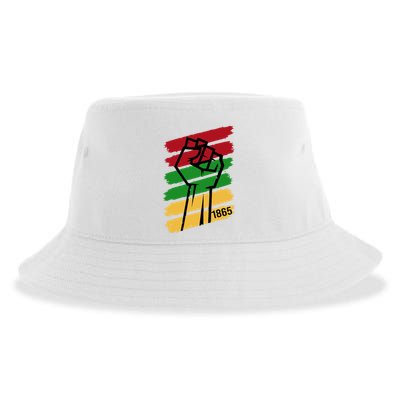 Juneteenth 1865 Sustainable Bucket Hat