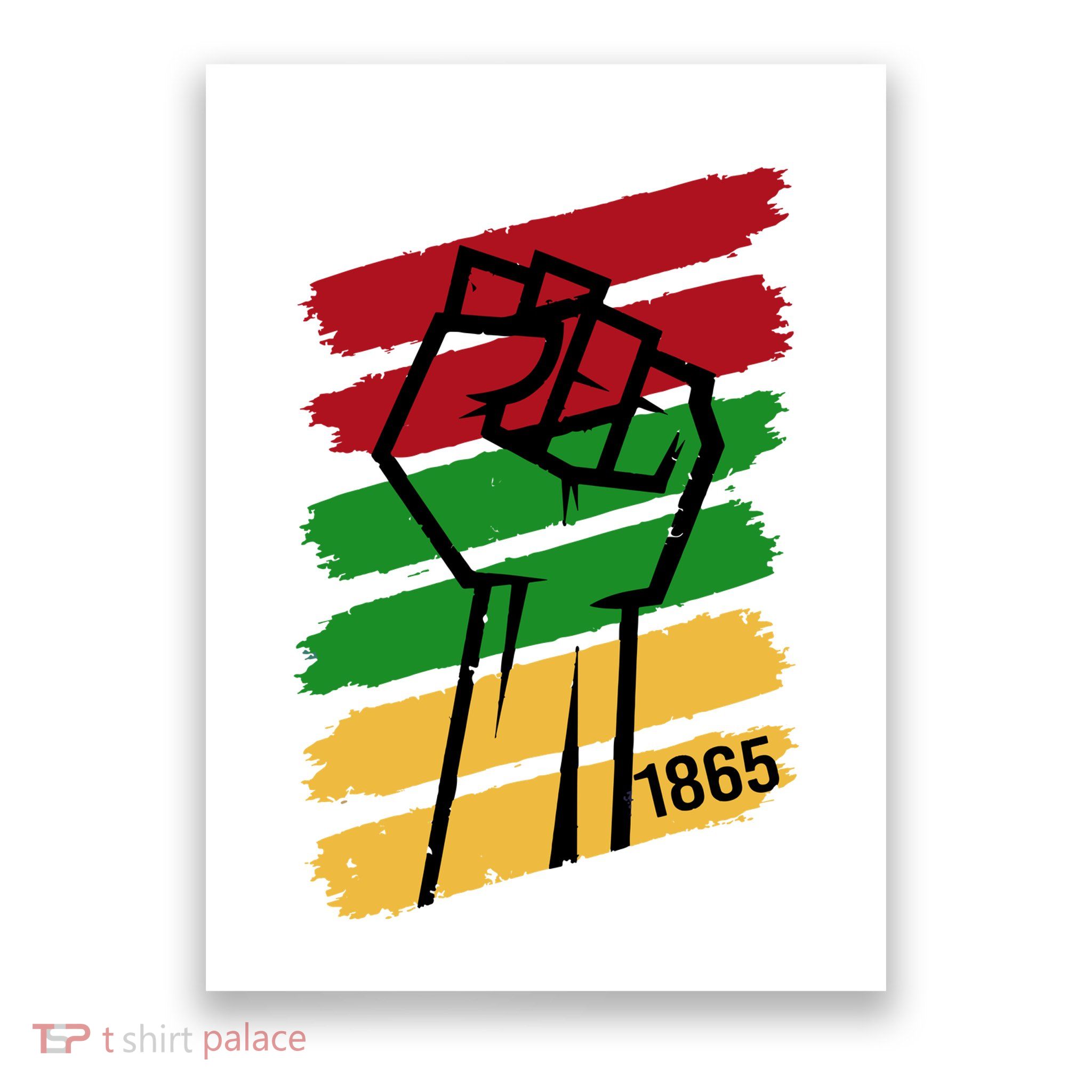 Juneteenth 1865 Poster