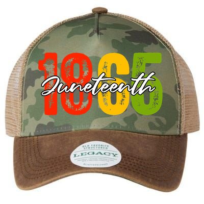 Juneteenth 1865 Legacy Tie Dye Trucker Hat