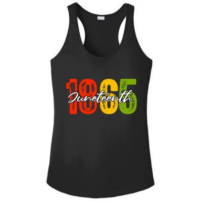 Juneteenth 1865 Ladies PosiCharge Competitor Racerback Tank