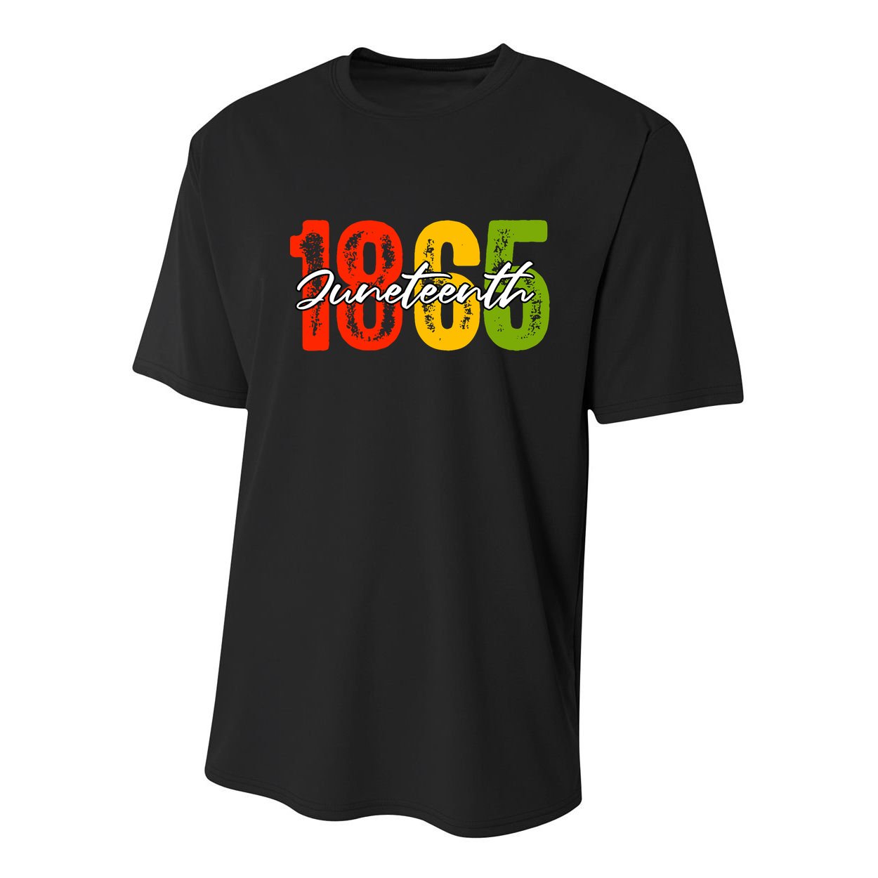 Juneteenth 1865 Youth Performance Sprint T-Shirt