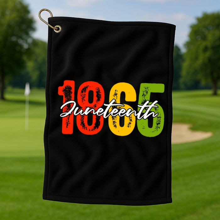 Juneteenth 1865 Golf Towel