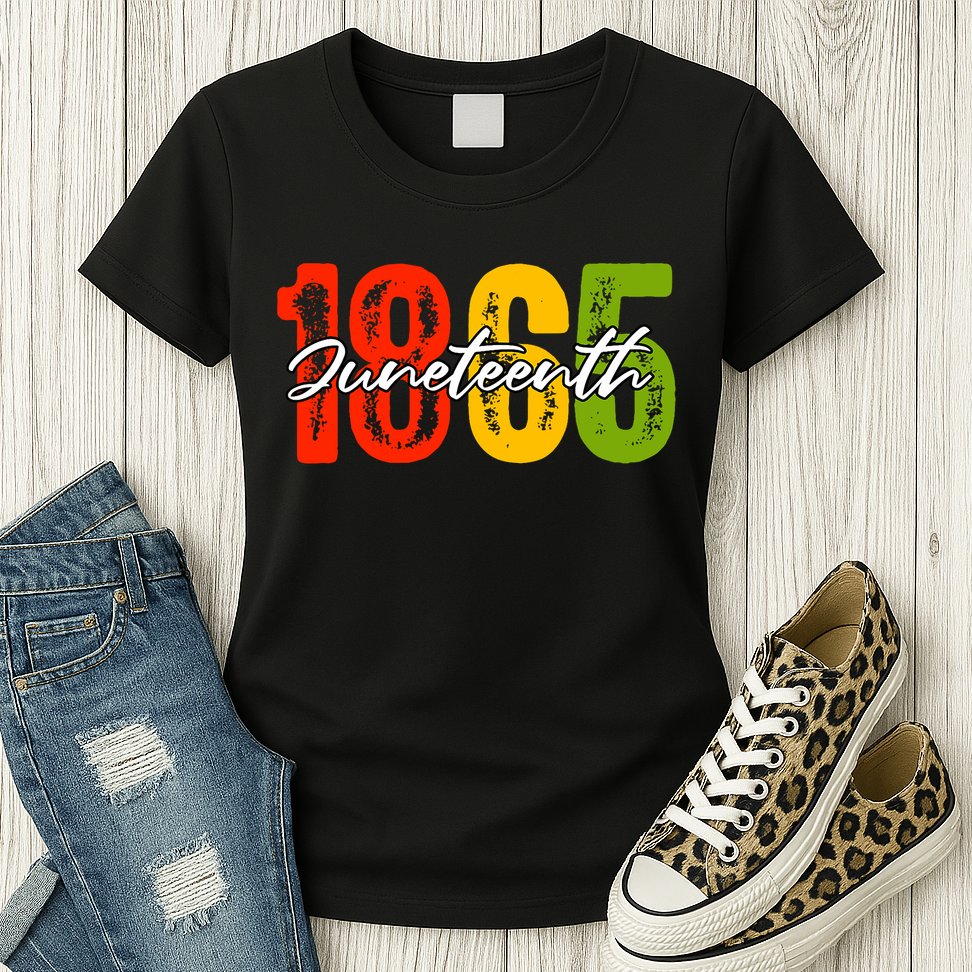 Juneteenth 1865 Womens T-Shirt