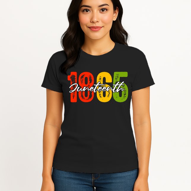 Juneteenth 1865 Womens T-Shirt