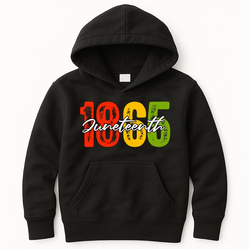 Juneteenth 1865 Kids Hoodie