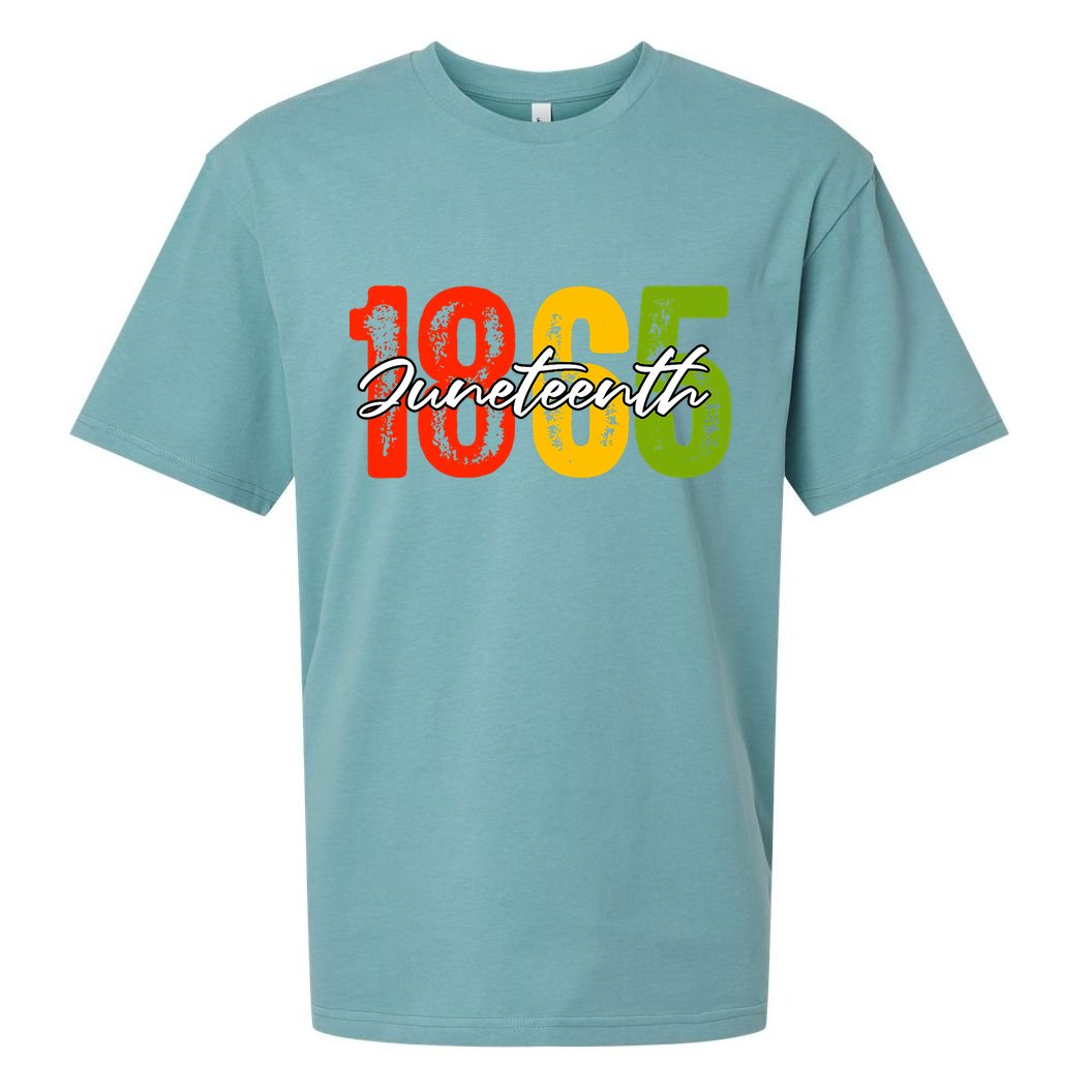 Juneteenth 1865 Sueded Cloud Jersey T-Shirt