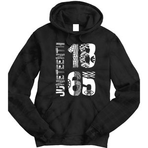 Juneteenth 1865 Tie Dye Hoodie