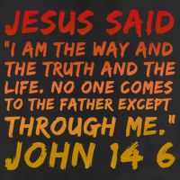 John 14:6 Jesus Said I Am The Way The Truth And The Life Cool Gift Golf Towel