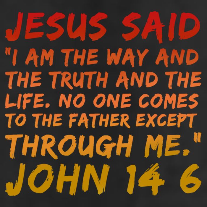 John 14:6 Jesus Said I Am The Way The Truth And The Life Cool Gift Golf Towel