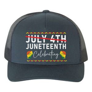 Junenth 1865 Junenth Freedom African America Great Gift Yupoong Adult 5-Panel Trucker Hat